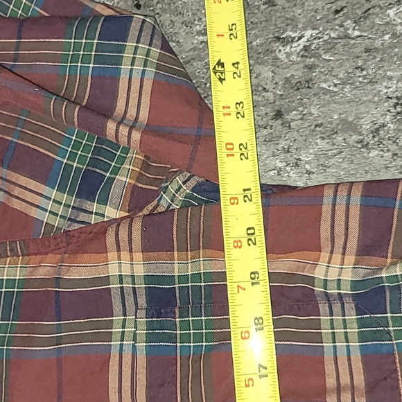 Made in USA. The Ascot Shop, La Jolla. 💯 Cotton button- up.  Women's size Large - Picture 7 of 14